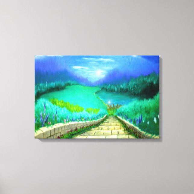 Lienzo Explore Life (Anverso)