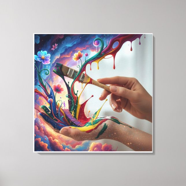 Lienzo Explosión de Color –by Nexa Hub (Anverso)