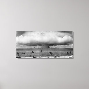 Lienzo Explosión de la Operación Crossroads Event Baker 1