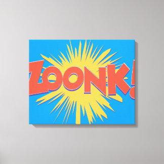 Lienzo ¡Explosión Zoonk Bang!