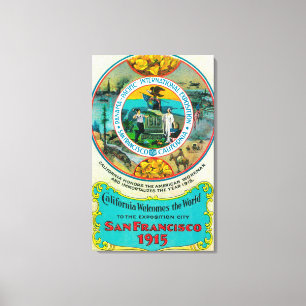 Lienzo Expo internacional pacífica 2 de Panamá