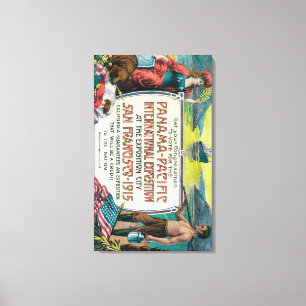 Lienzo Expo internacional pacífica de Panamá