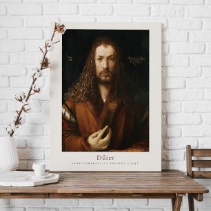 Lienzo Exposición Albrecht Dürer Durer Self Retrato 1500