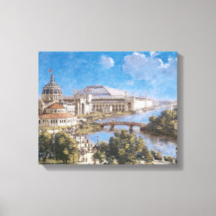 Lienzo Exposición Colombina Mundial de Theodore Robinson