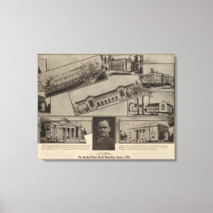 Lienzo Exposición del Pacífico Alaska-Yukón, Seattle, 190