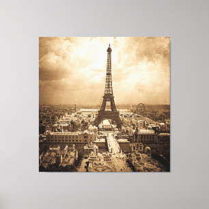 Lienzo Exposición Universal Eiffel Tower 1900