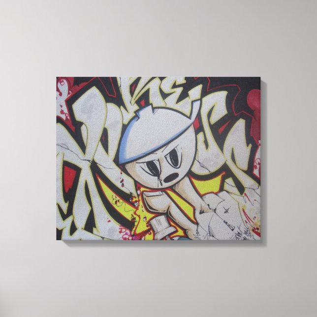 Lienzo Exprese sus caminos... (Anverso)