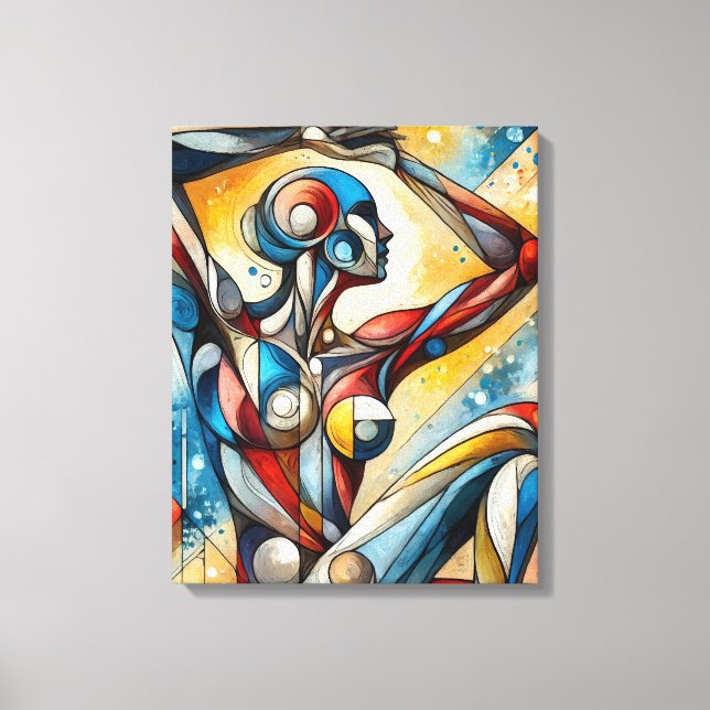 Lienzo Expresionismo figurativo (Anverso)
