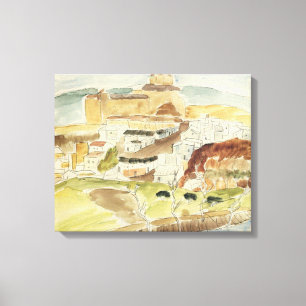 Lienzo Expresionismo Vintage, Almería por Walter Gramatte