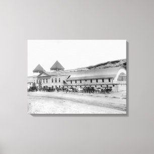 Lienzo Exterior del baño más grande de la zambullida