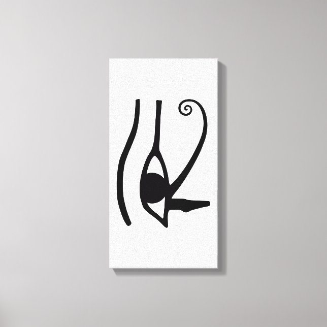 Lienzo Eye of Horus – Anch – Lebensschlüssel –Hieroglyphs (Anverso)