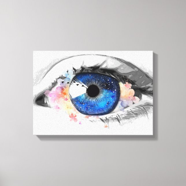 Lienzo EYE  | Zazzle_Growshop. (Anverso)