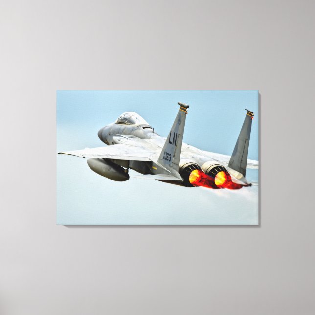 Lienzo F-15C EAGLE 24x36 (Anverso)