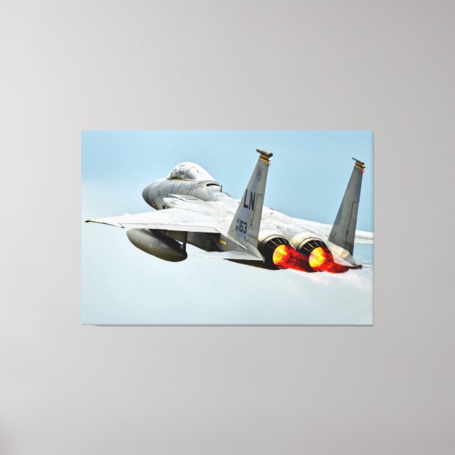 Lienzo F-15C EAGLE 40x60 (Anverso)
