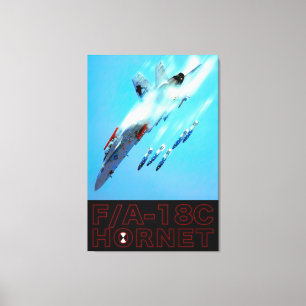 Lienzo F/A-18C HORNET 32x48