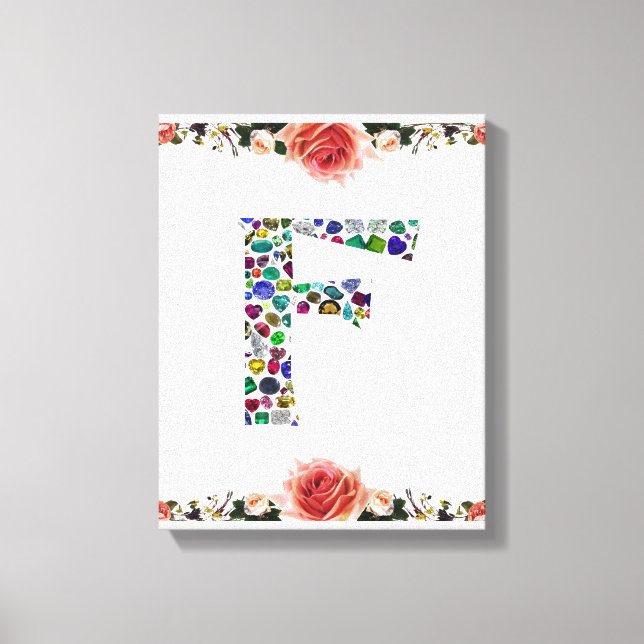 Lienzo F Diseño inicial de gema (Anverso)