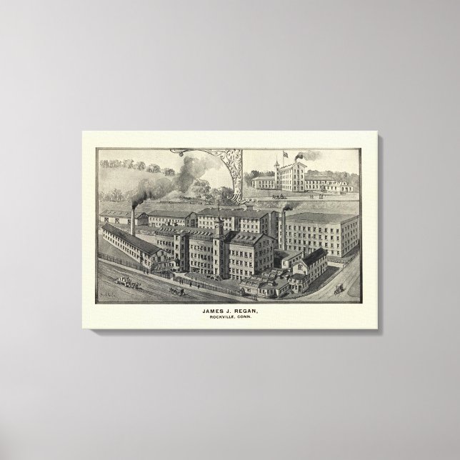 Lienzo Fábrica JJ Regan (Anverso)