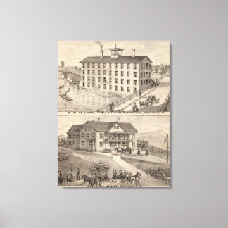 Lienzo Fabricación de fijación de cortina de Clapp
