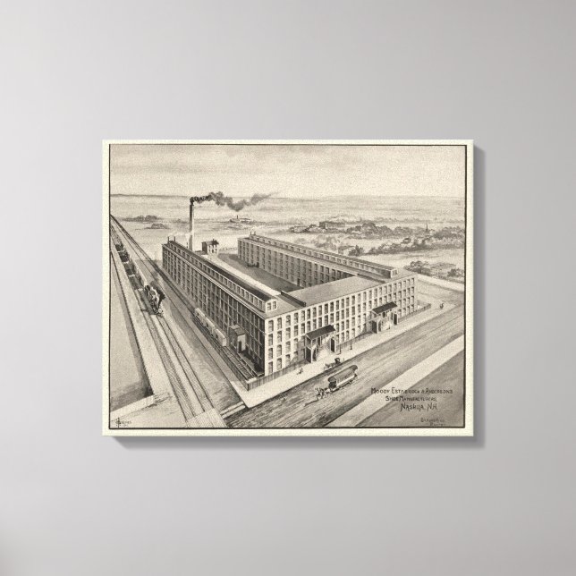 Lienzo Fabricantes de zapatos de Moody Estabrook y Anders (Anverso)