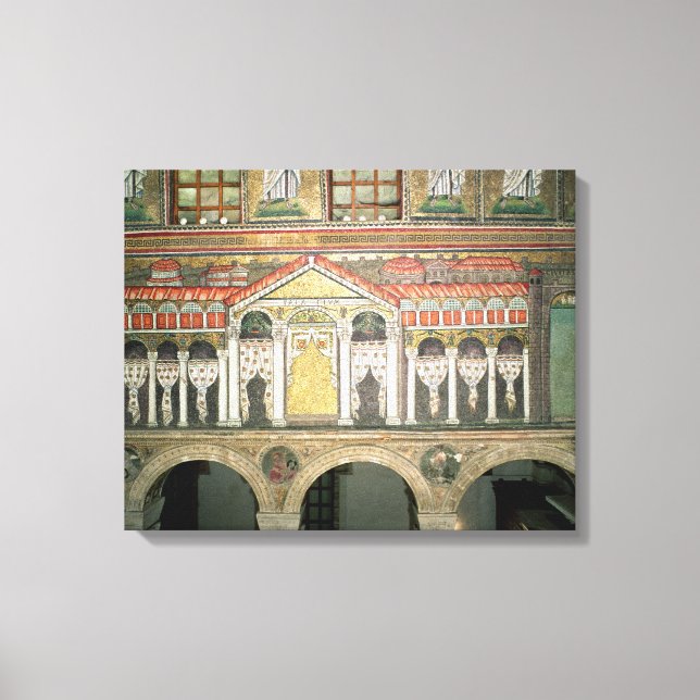 Lienzo Fachada del Palacio de Teodorico, 527-99 (Anverso)