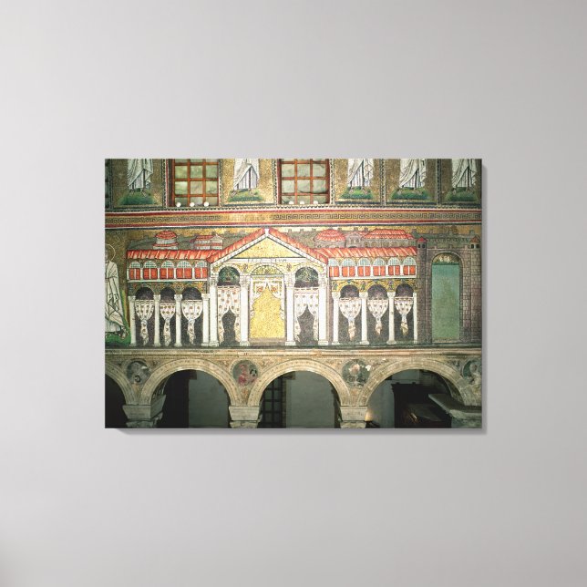Lienzo Fachada del Palacio de Teodorico, 527-99 (Anverso)