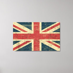Lienzo Faded Union Jack