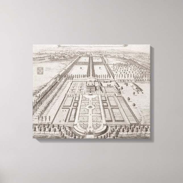 Lienzo Fairford House, sede de Samuel Barker, de 'T (Anverso)