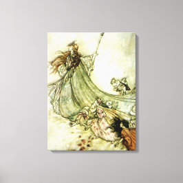 Lienzo Fairies Away - Arthur Rackham