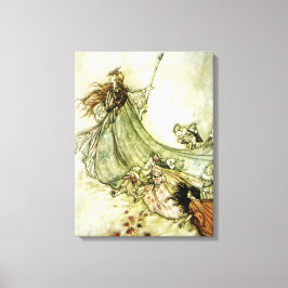 Lienzo Fairies Away - Arthur Rackham