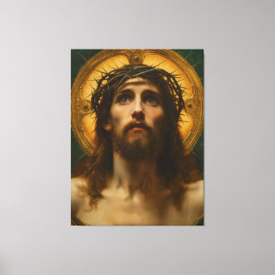 Lienzo Faith Hope Love Regalo cristiano de Jesucristo