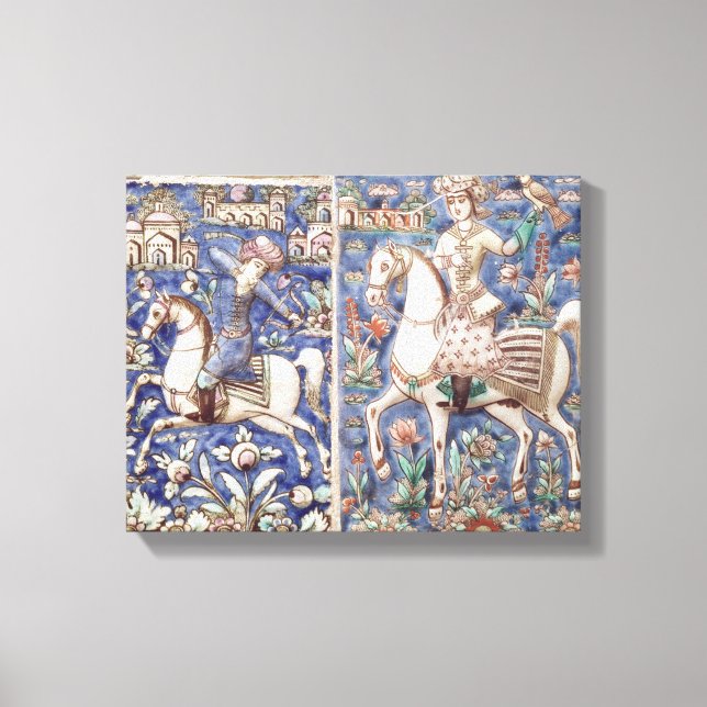 Lienzo Falconería (Anverso)