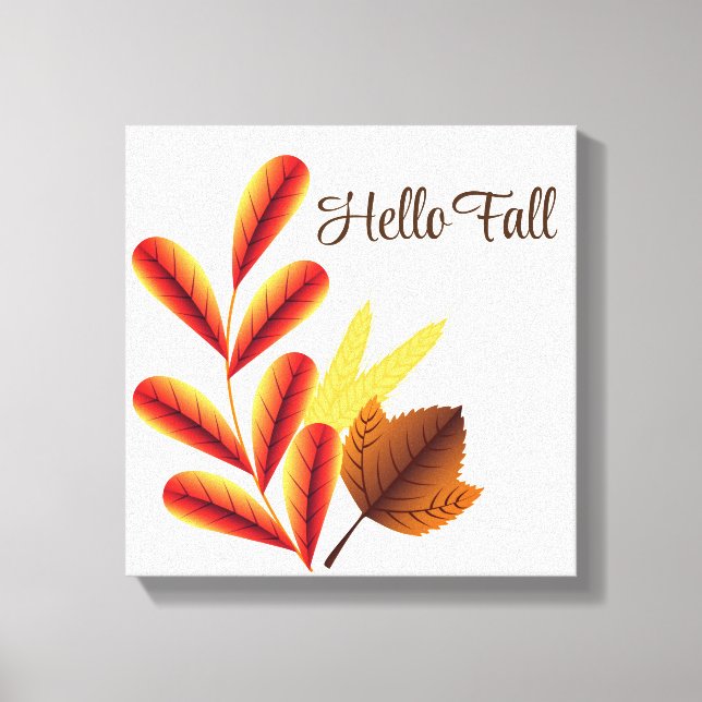 Lienzo Fall Leaves Canvas Art (Anverso)
