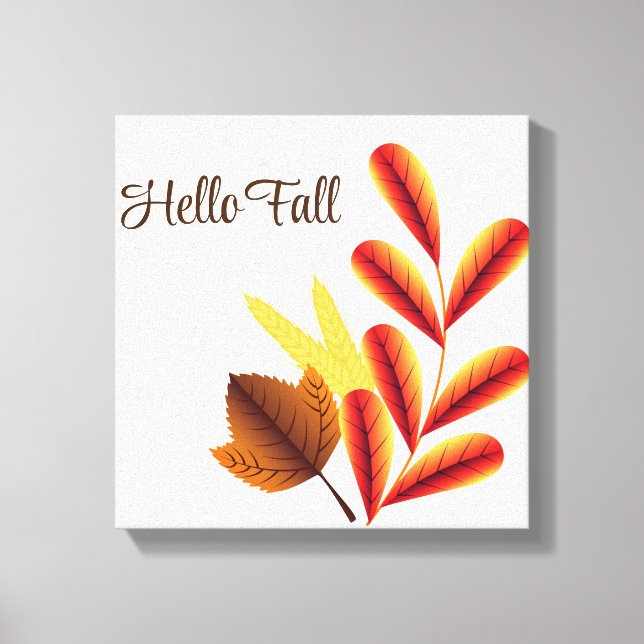 Lienzo Fall Leaves Canvas Art (Anverso)