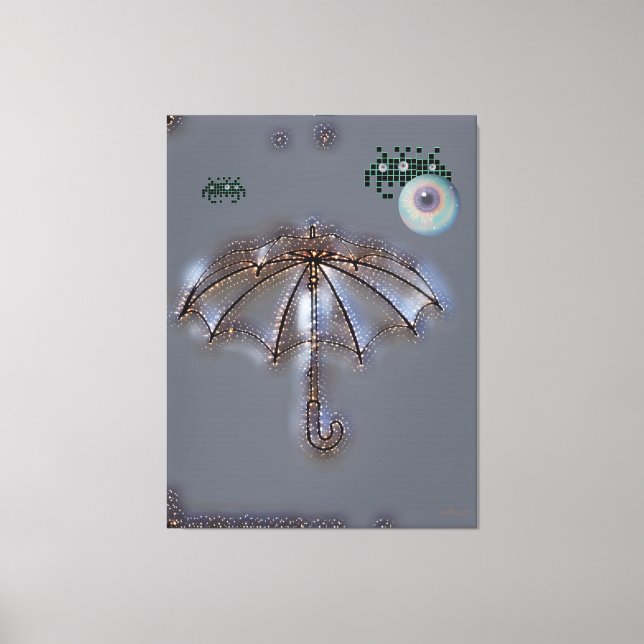 Lienzo Falling Magic (Anverso)