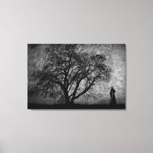 Lienzo Falln Grim Reaper Boundaries Original Art Entre