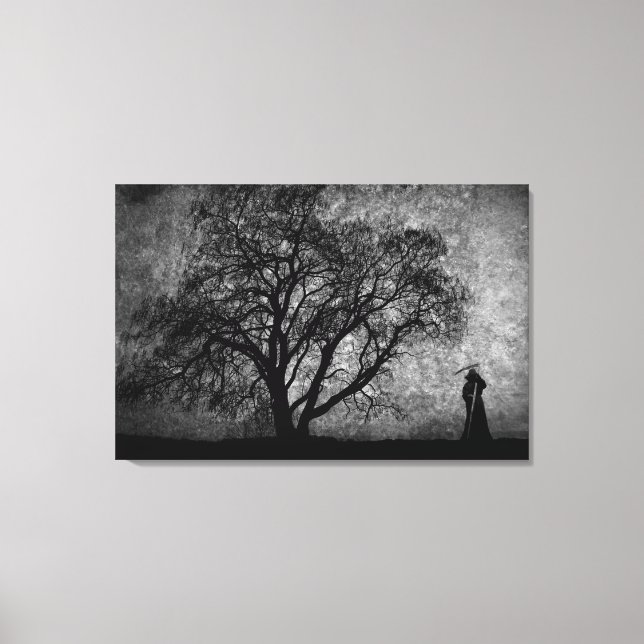 Lienzo Falln Grim Reaper Boundaries Original Art Entre (Anverso)