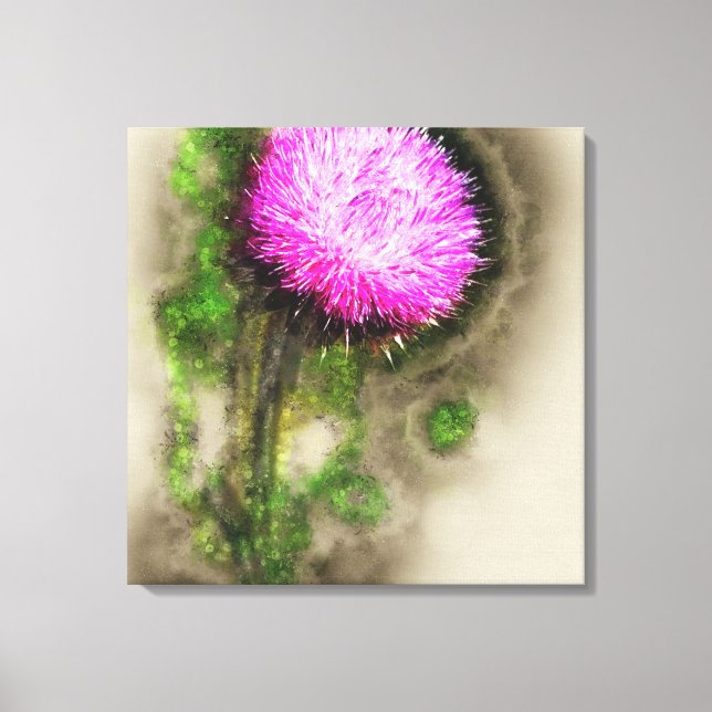 Lienzo Falln Thistle Magic (Anverso)