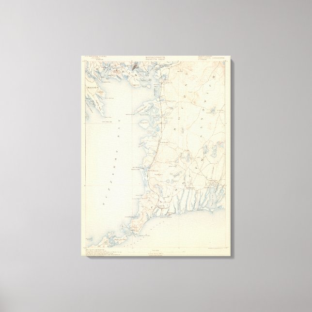 Lienzo Falmouth, Massachusetts (Anverso)