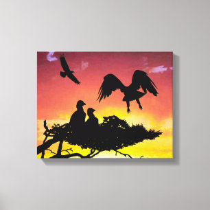 Lienzo Familia Eagle