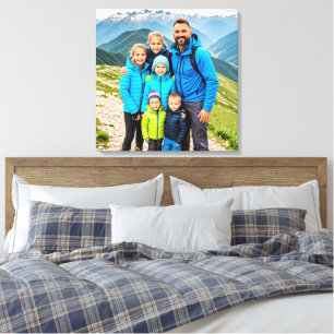 Lienzo Familia fotográfica personalizado 1