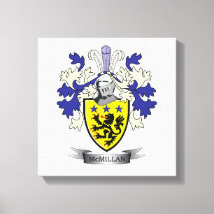 Lienzo Familia McMillan Crest Coat of Arms