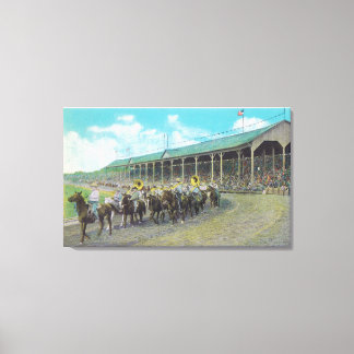 Lienzo Famosa banda de vaqueros en la ronda