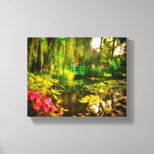 Lienzo Famoso Claude Monet Giverny Pond Lilies Canvas