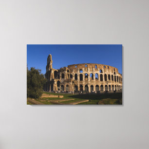 Lienzo Famoso Coliseo en Roma Italia Punto de Interés 2