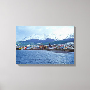 Lienzo Famoso Ushuaia - Tierra del Fuego, Argentina