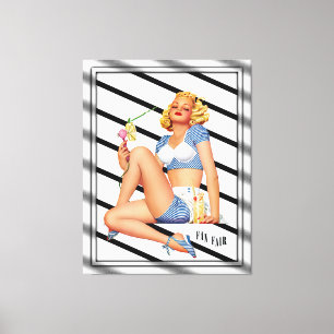 Lienzo Fan Fair by Enoch Bolles