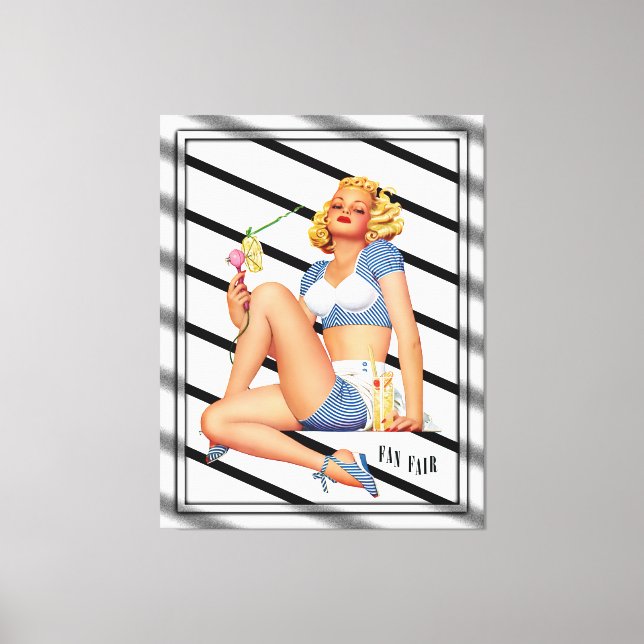 Lienzo Fan Fair by Enoch Bolles (Anverso)