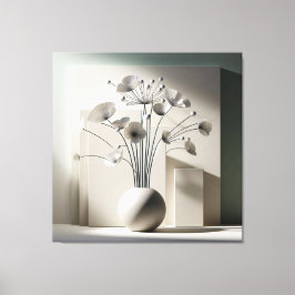 Lienzo Fan-Shaped Floral Structure