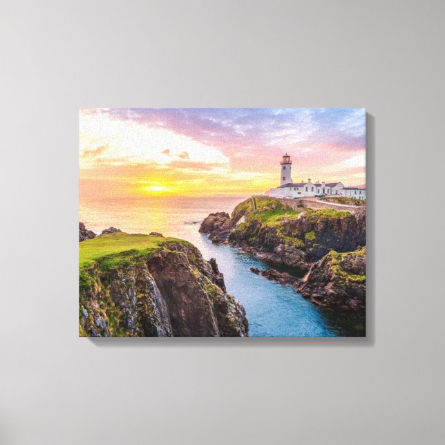 Lienzo Fanad Head Lighthouse Co. | Donegal Ireland (Anverso)
