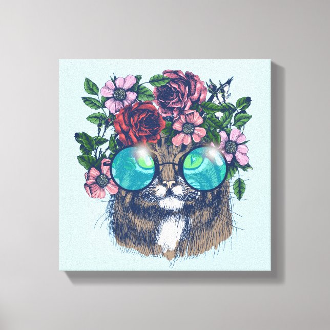 Lienzo Fancy Maine Coon (Anverso)